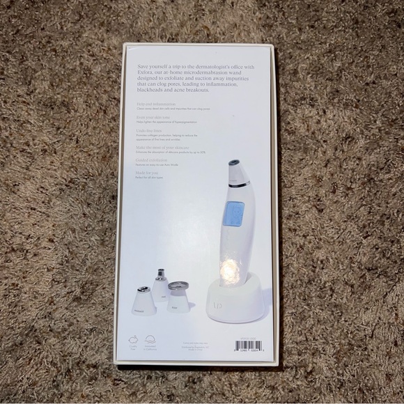 Brand New Vanity Planet Exfora Microdermabrasion Wand - Picture 2 of 4